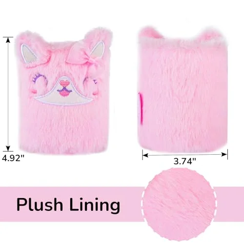 Happynear Glasses Holder, Cute Eyeglass Holder, Glasses Holder for Nightstand, Desk and Dresser, Gifts for Boys and Girls, Pink Fox 3
