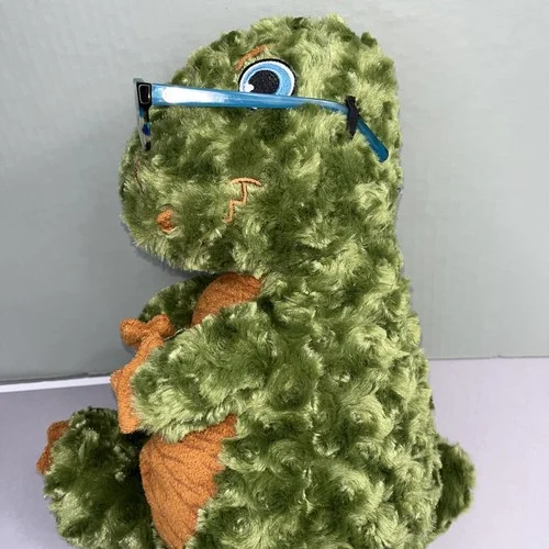 Kids Hard Eyeglass Case Pouch Inside A Jurassic Dinosaur Or Eyeglass Face Stand 4