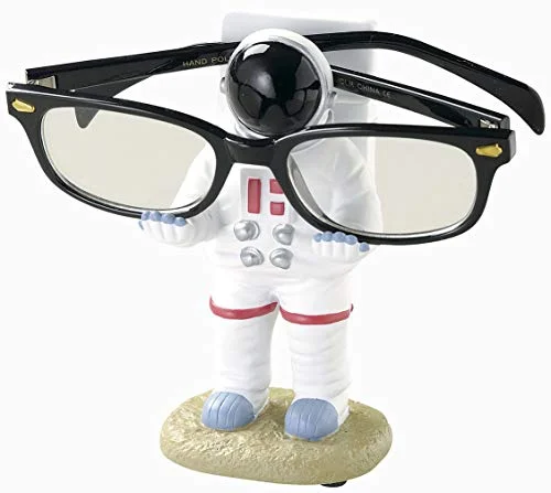 WAWICE Fun Eyeglass Holder Display Stands - Home Office Decorative Glasses Accessories (Astronaut) 4
